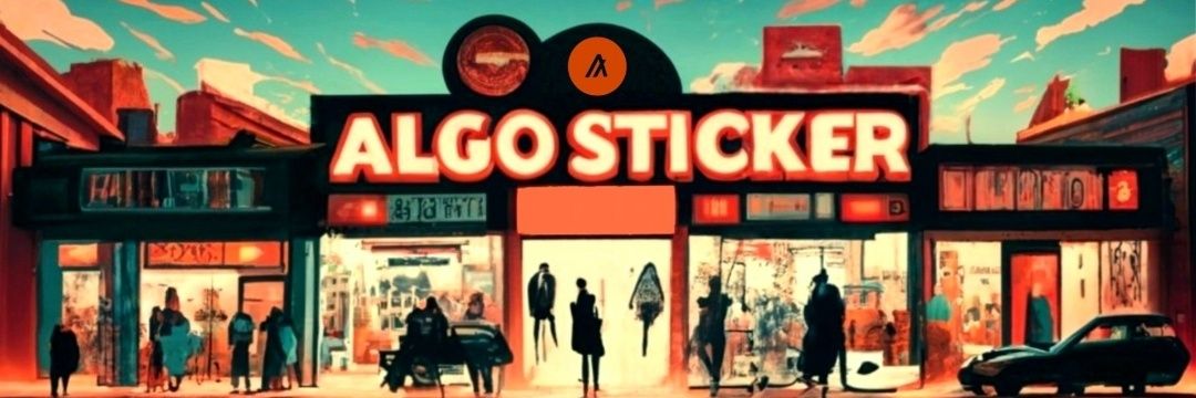 Algosticker.algo banner