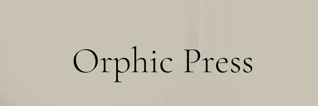 The Orphic Press banner