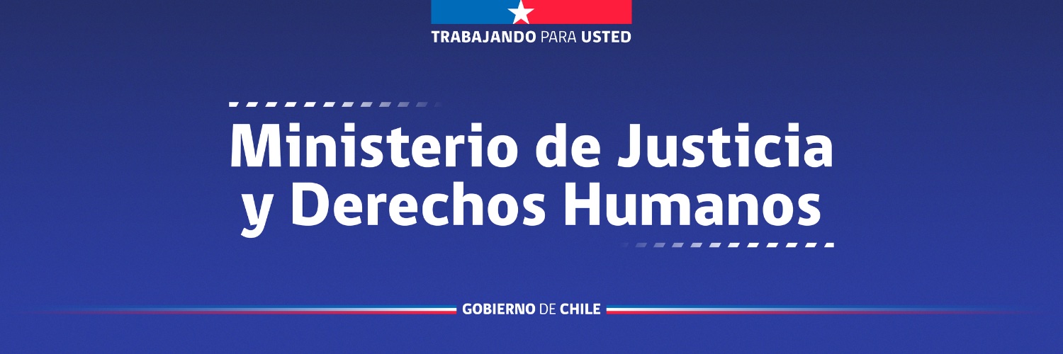 Ministerio de Justicia y Derechos Humanos banner