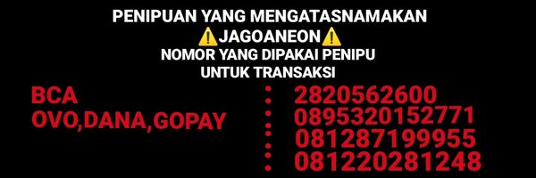 jagoaneonnn69ASLI Profile Banner