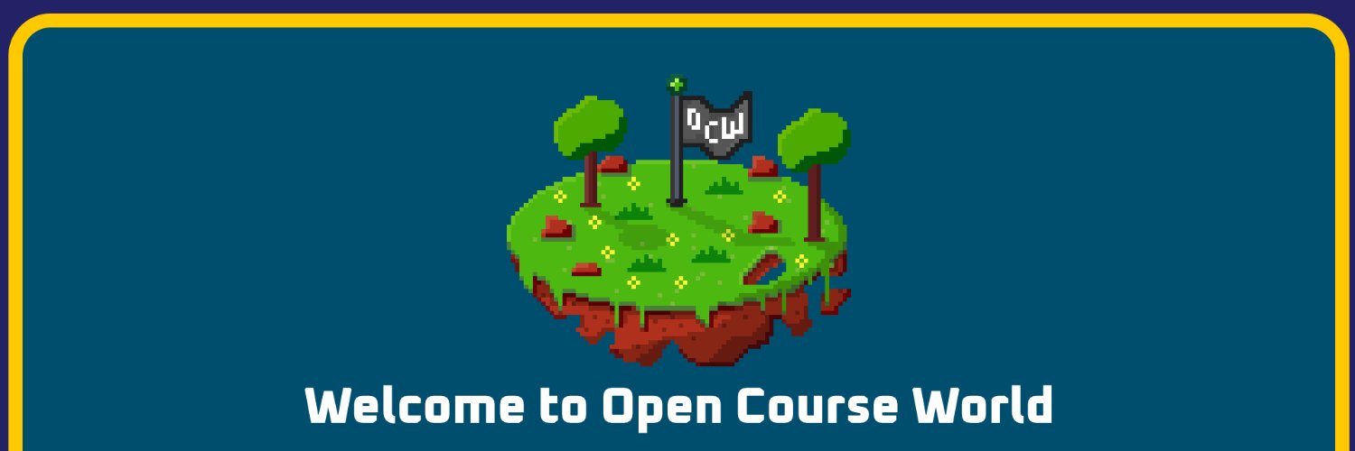 Open Course World banner