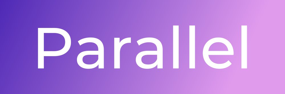Parallel banner