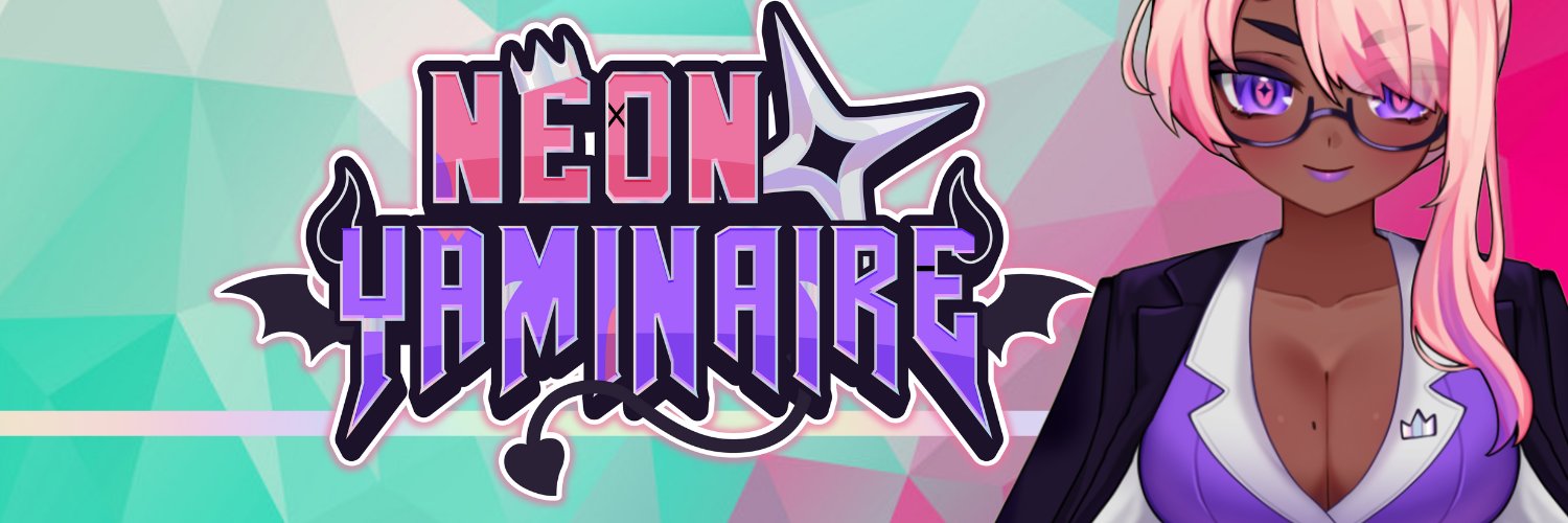 Neon Yaminaire |Gyaru Boss Vtuber ||💜✨️||🏳️‍⚧️|| banner