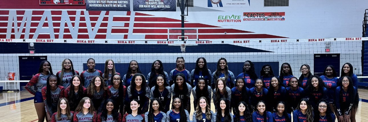 Manvel Volleyball banner