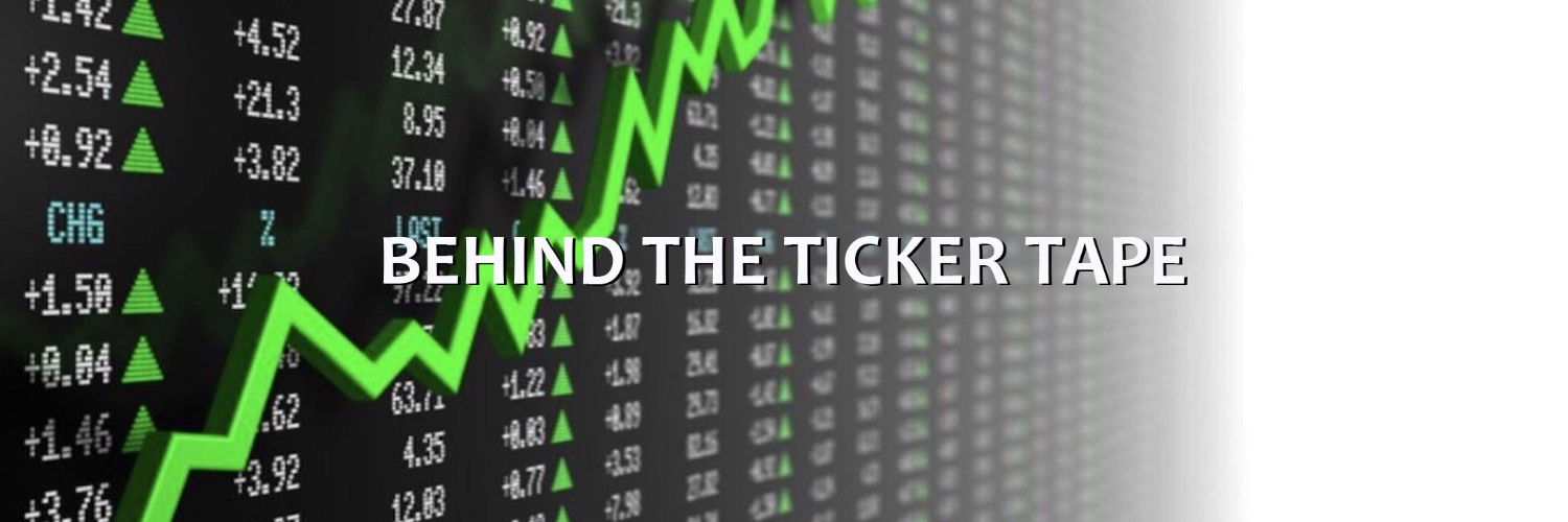 Behind The Ticker Tape banner
