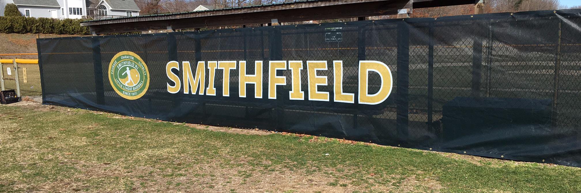 Smithfield Little League banner