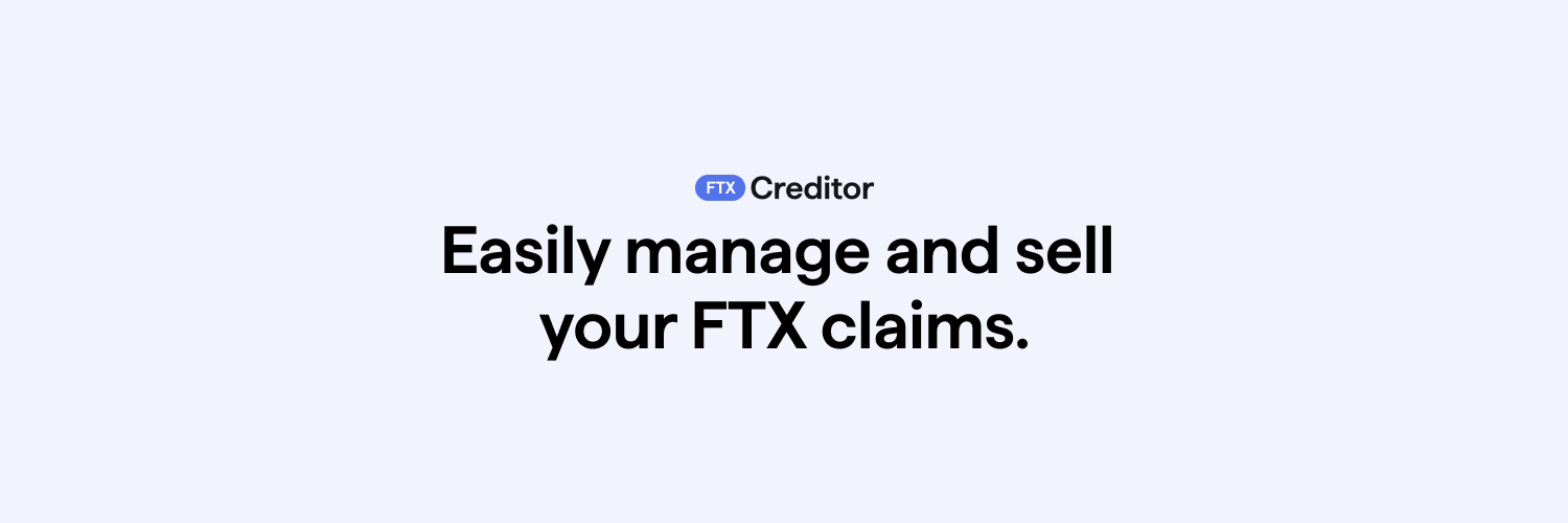 FTX Creditor Profile Banner