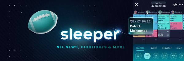 SleeperNFL Profile Banner