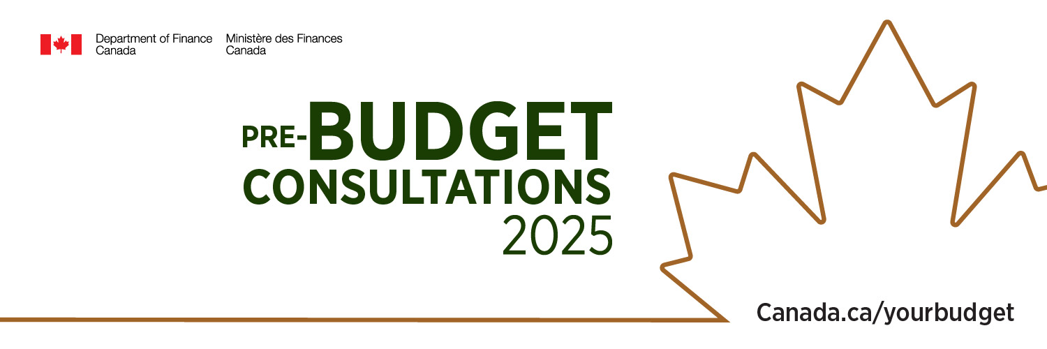 Finance Canada's banner