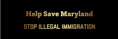 Help Save Maryland-Biden has early onset dementia banner