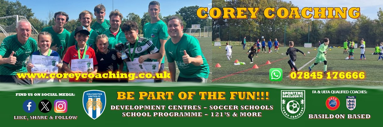 Corey Coaching banner