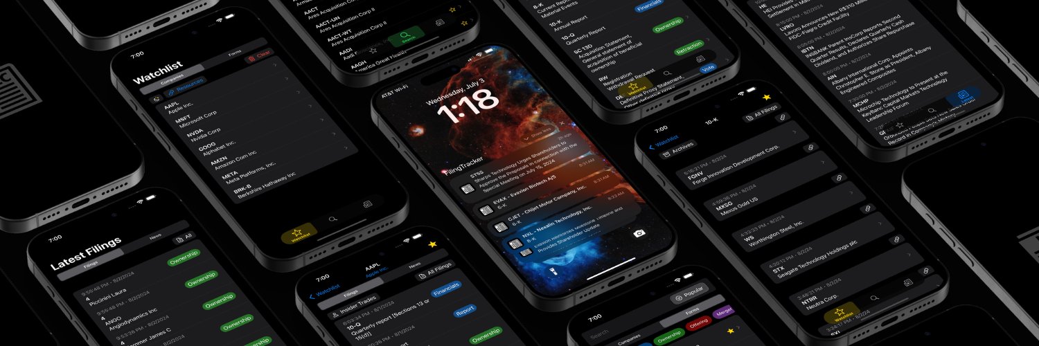 Filing Tracker's banner