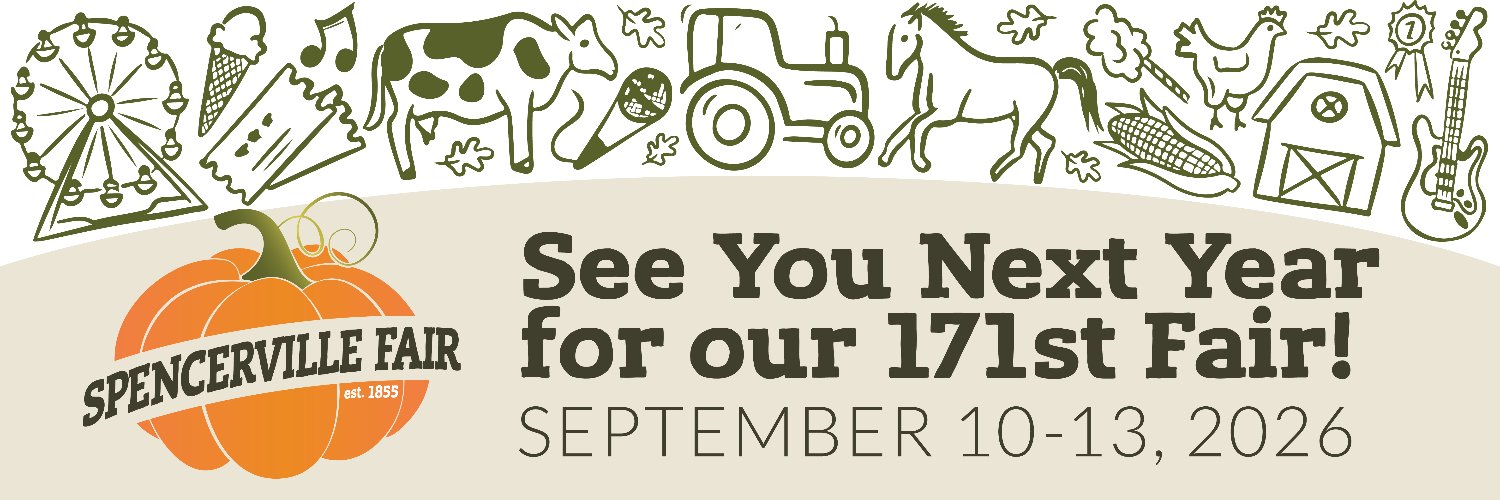 Spencerville Fair banner