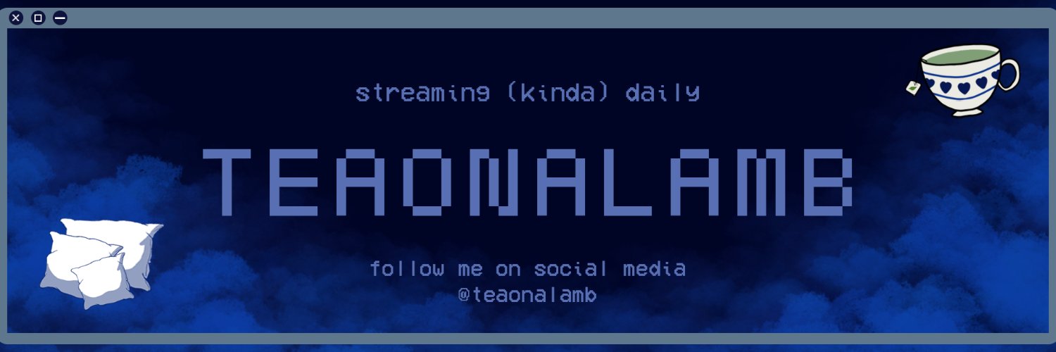 tea ✨️🐏💙 banner