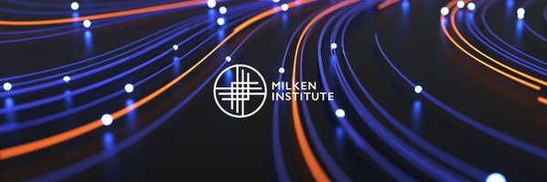 MilkenInstitute Profile Banner