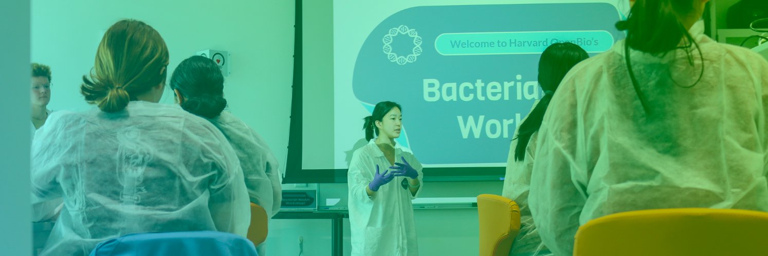 Harvard Undergraduate OpenBio Laboratory banner