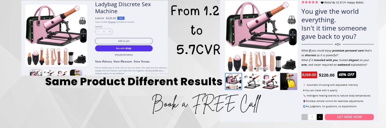 Ivan| $100k+ Advertorials Builder & Shopify CRO banner