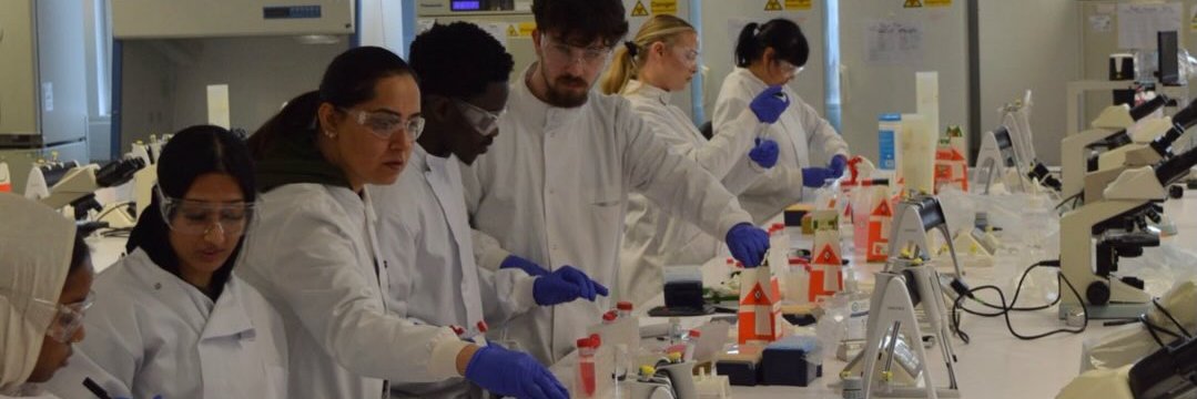 University of Staffordshire Biomedical Science banner