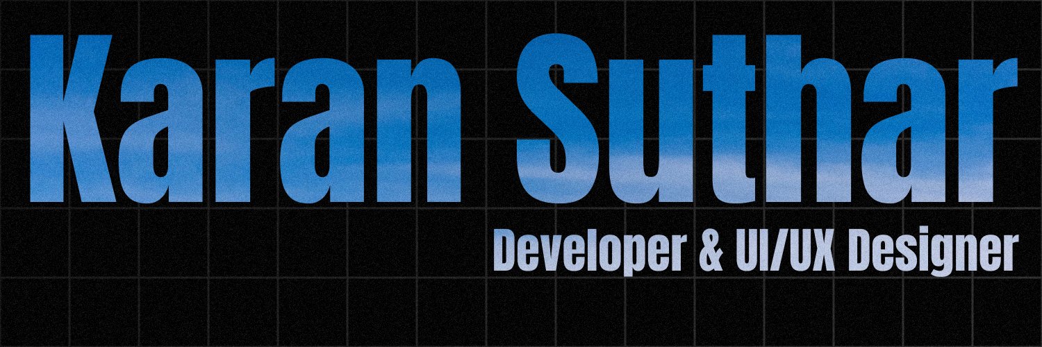 Karan Suthar banner