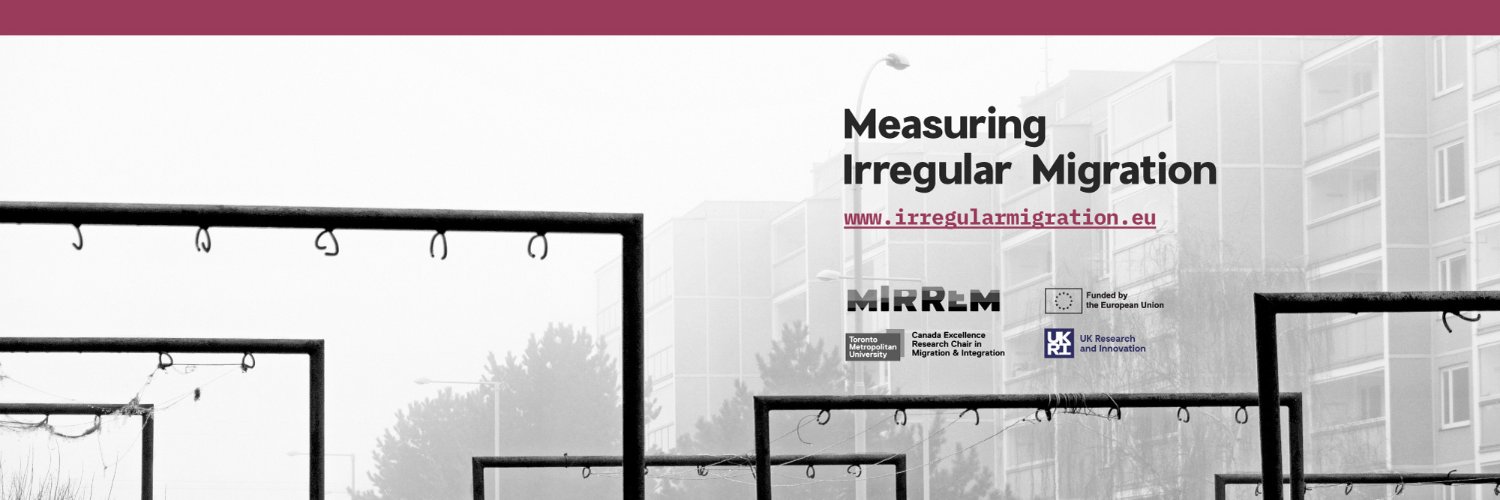 MIrreM (Measuring Irregular Migration) Profile Banner