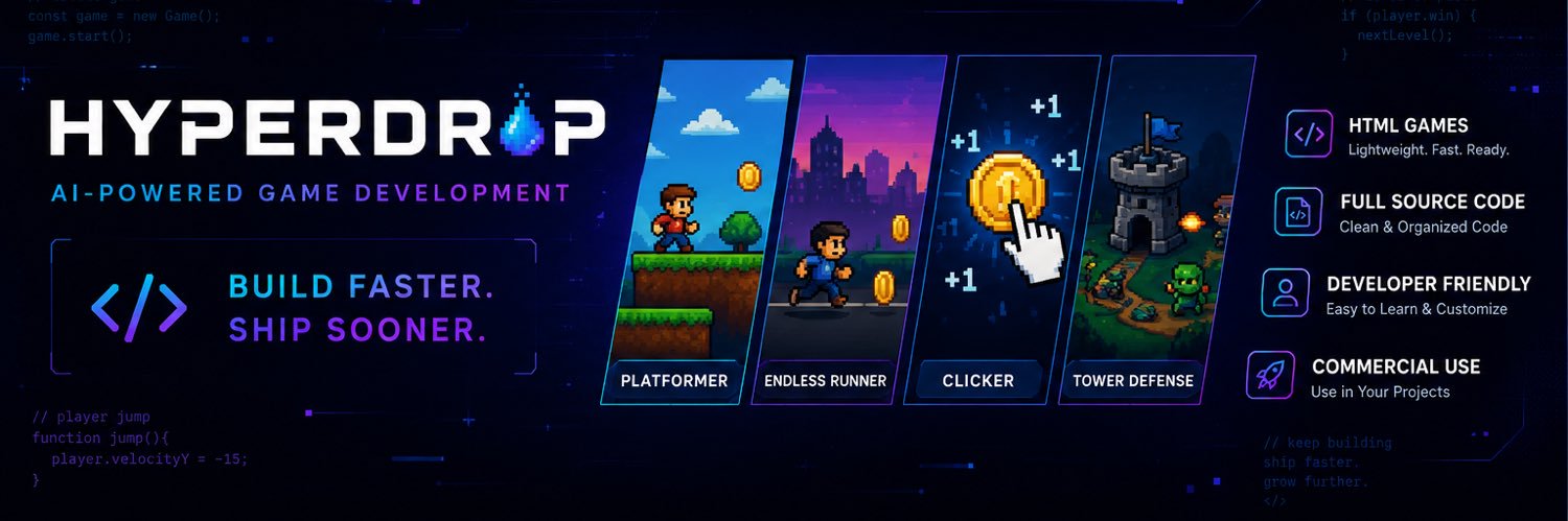 HyperDropStudio's profile banner image