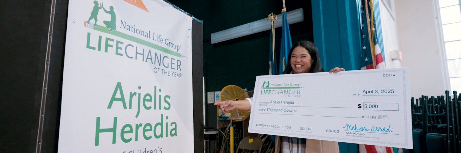 National Life Group LifeChanger of the Year banner