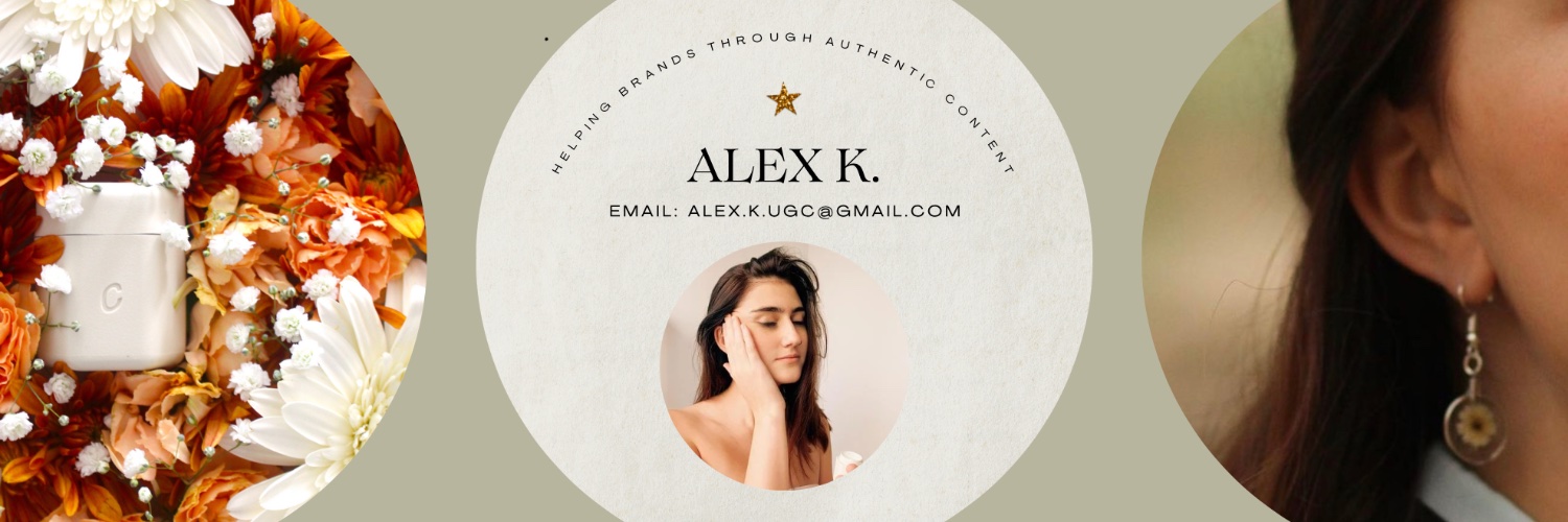 Alex | UGC Creator banner