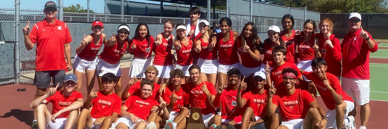 The Woodlands HS Tennis banner