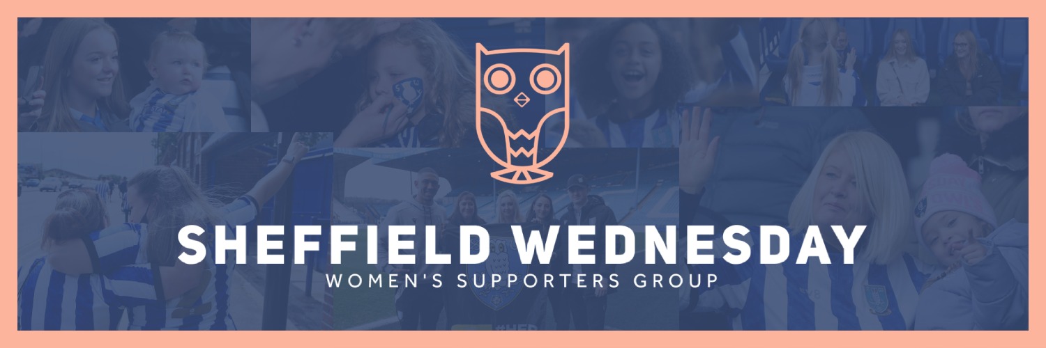 SWFC Women's Supporters Group's banner