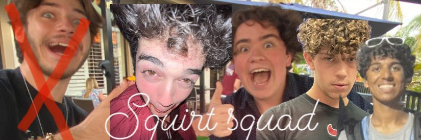 Team Squirt Squad banner