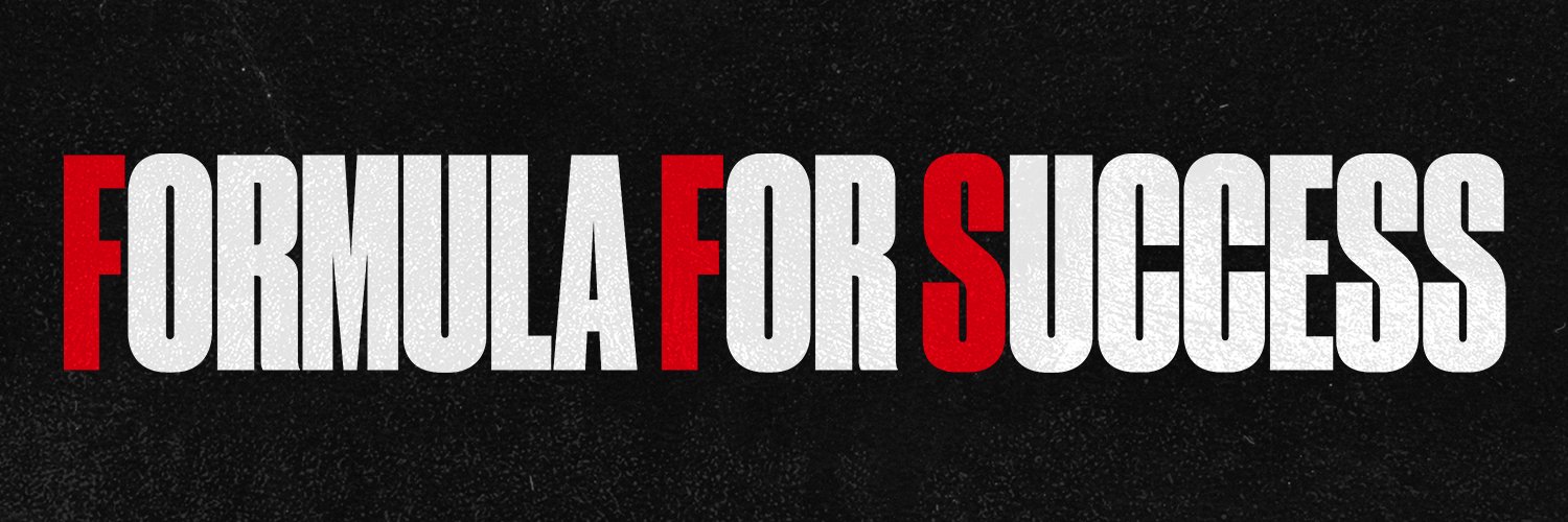 Formula For Success banner