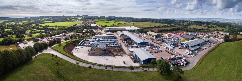 Greendale Bus. Park banner