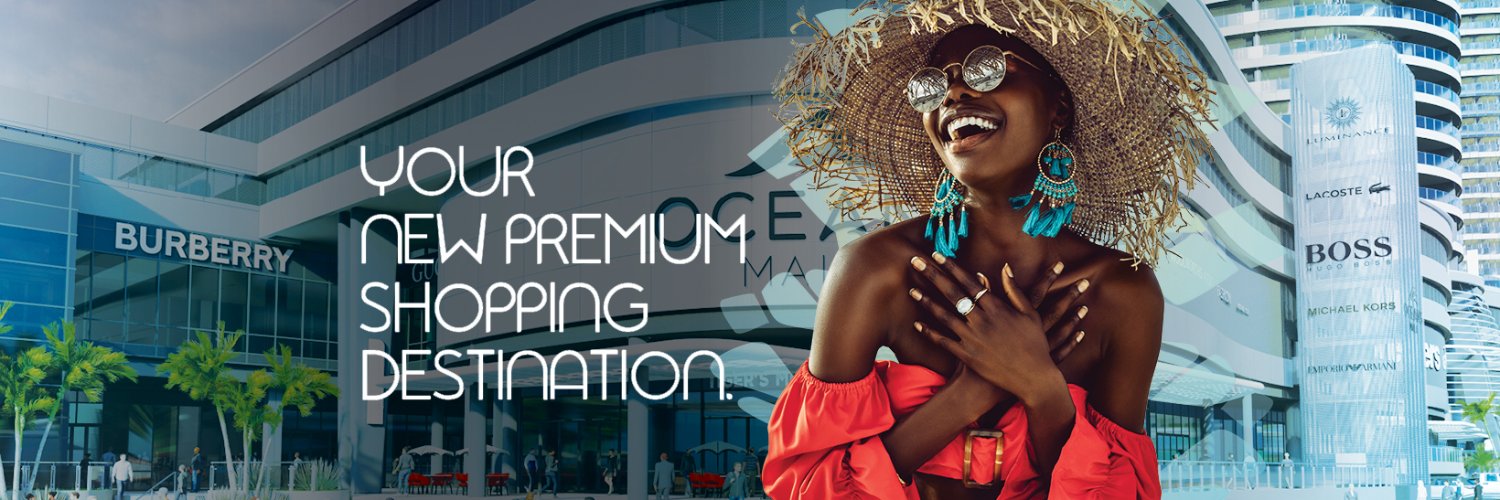 Oceans Mall's banner