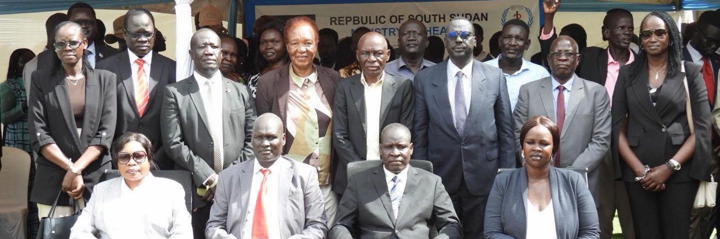 Ministry of Health Republic of South Sudan banner