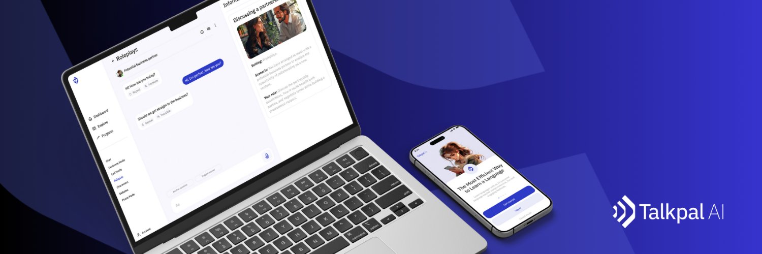Talkpal - AI Language Teacher banner
