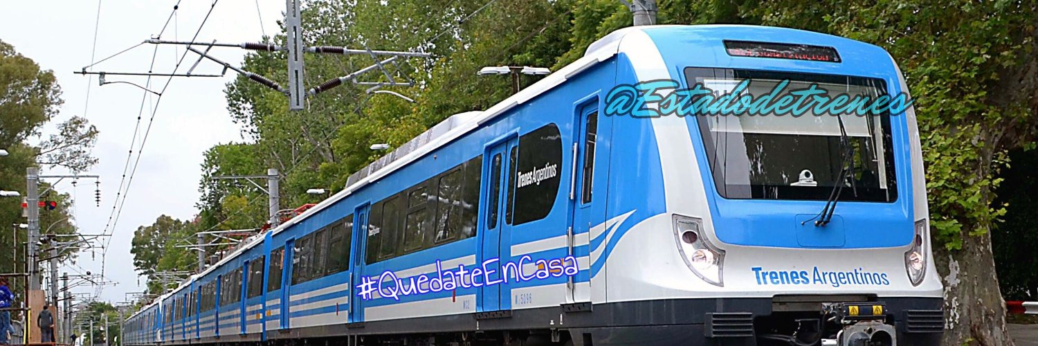 Estado de Trenes🚉 #SeguiCuidandote🇦🇷 banner
