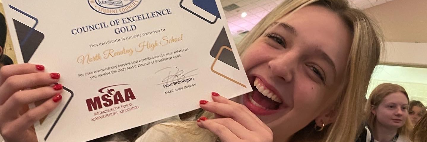 NRHS Student Council banner