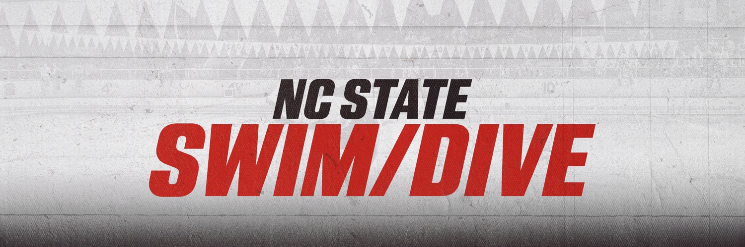 NC State Swimming & Diving banner