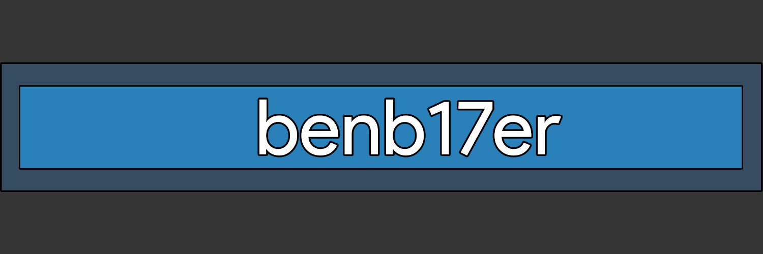 benb17er's profile banner image