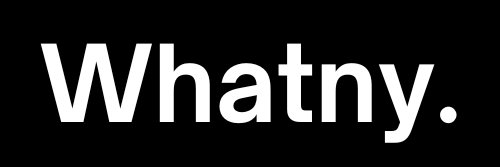 Whatny. banner