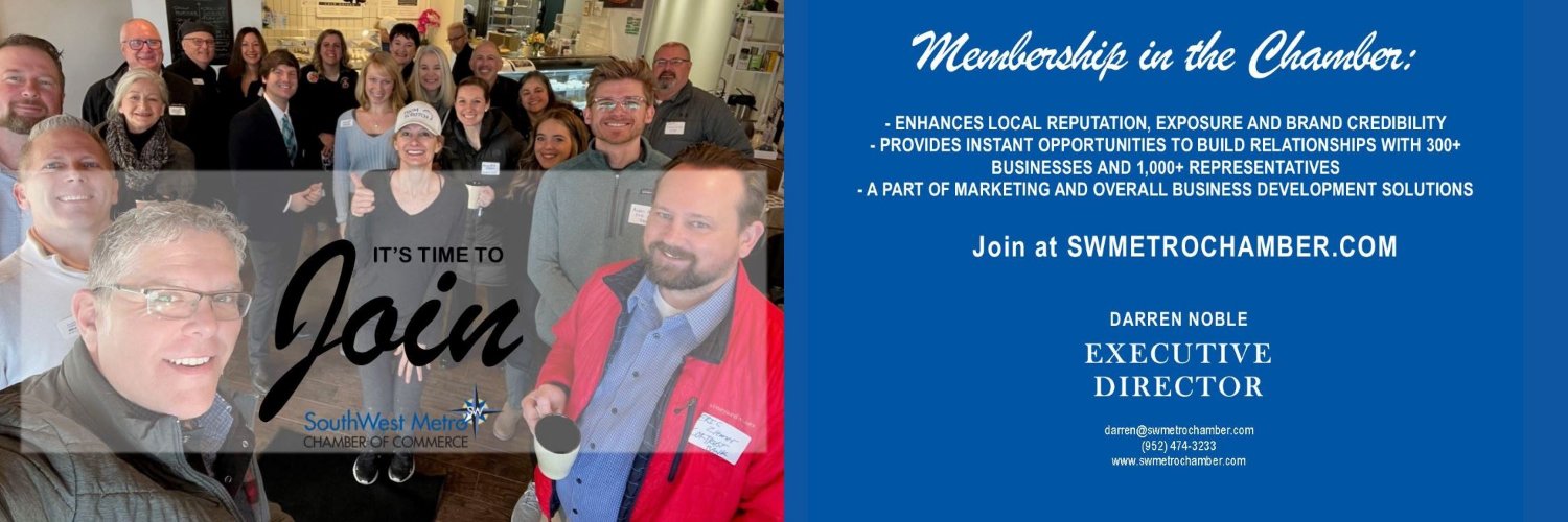 SouthWest Metro Chamber of Commerce banner