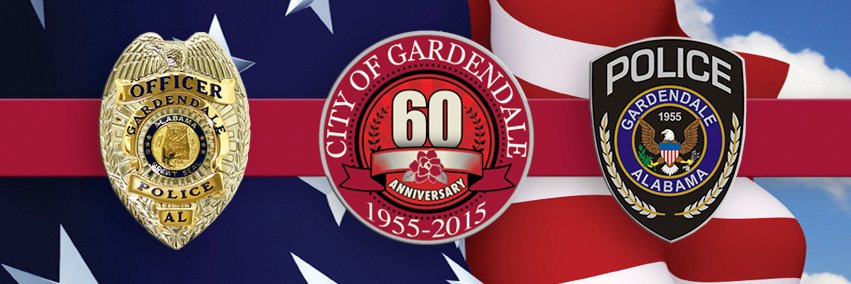 Gardendale Police banner