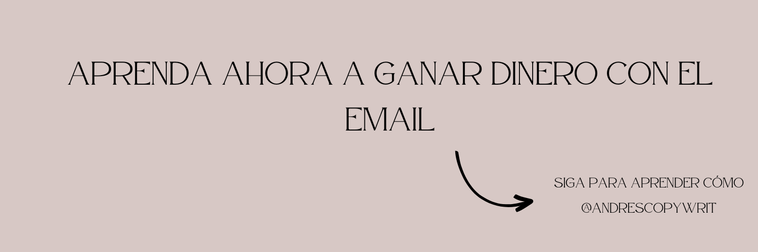 Andres | Email Market banner