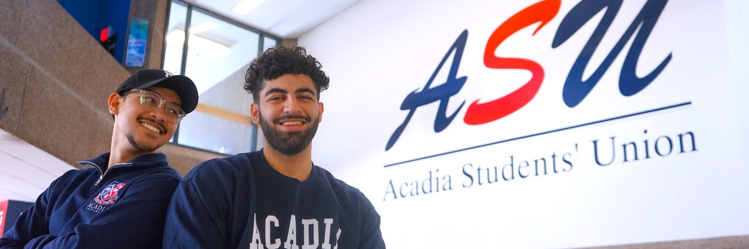 acadiastudents's profile banner image