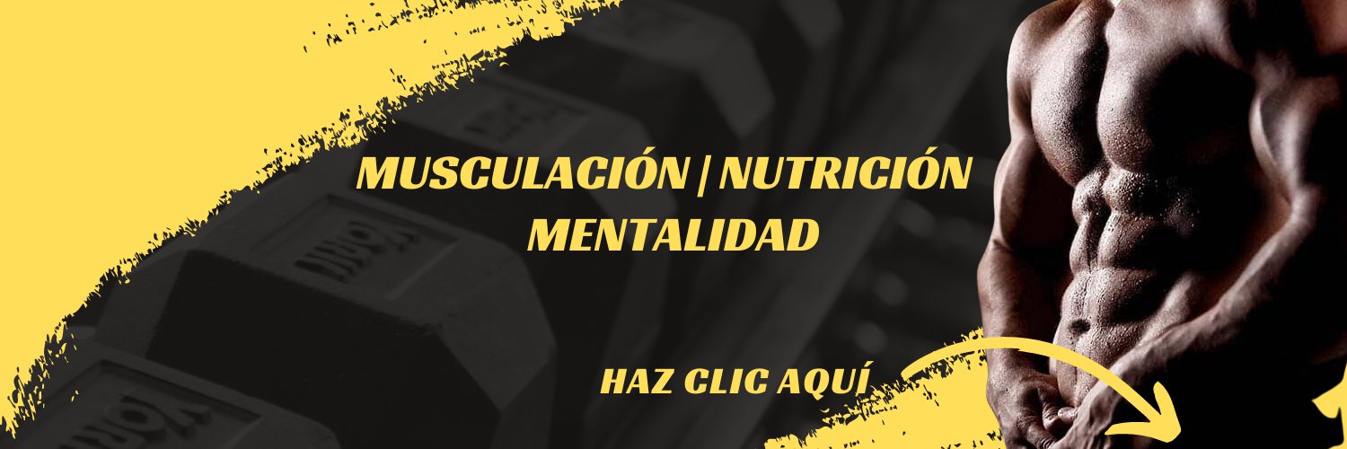 Señor Músculo | Musculación banner