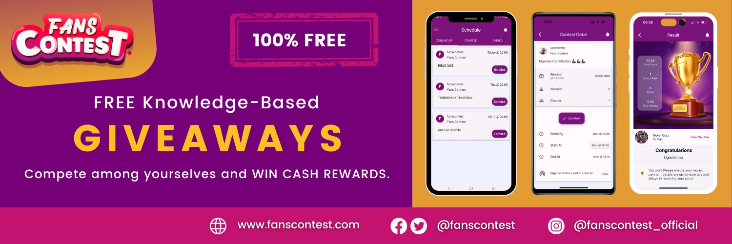 fanscontest's profile banner image