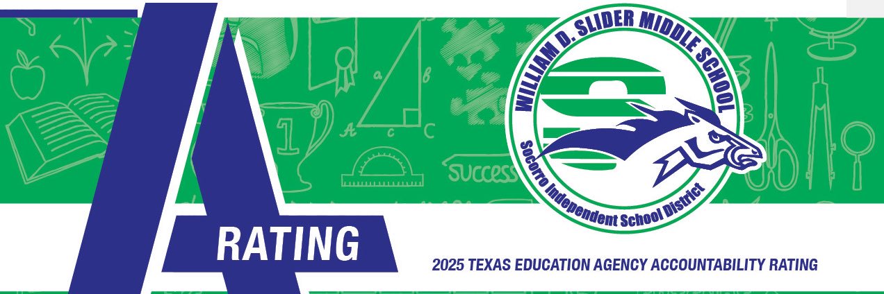 William D. Slider Middle School banner