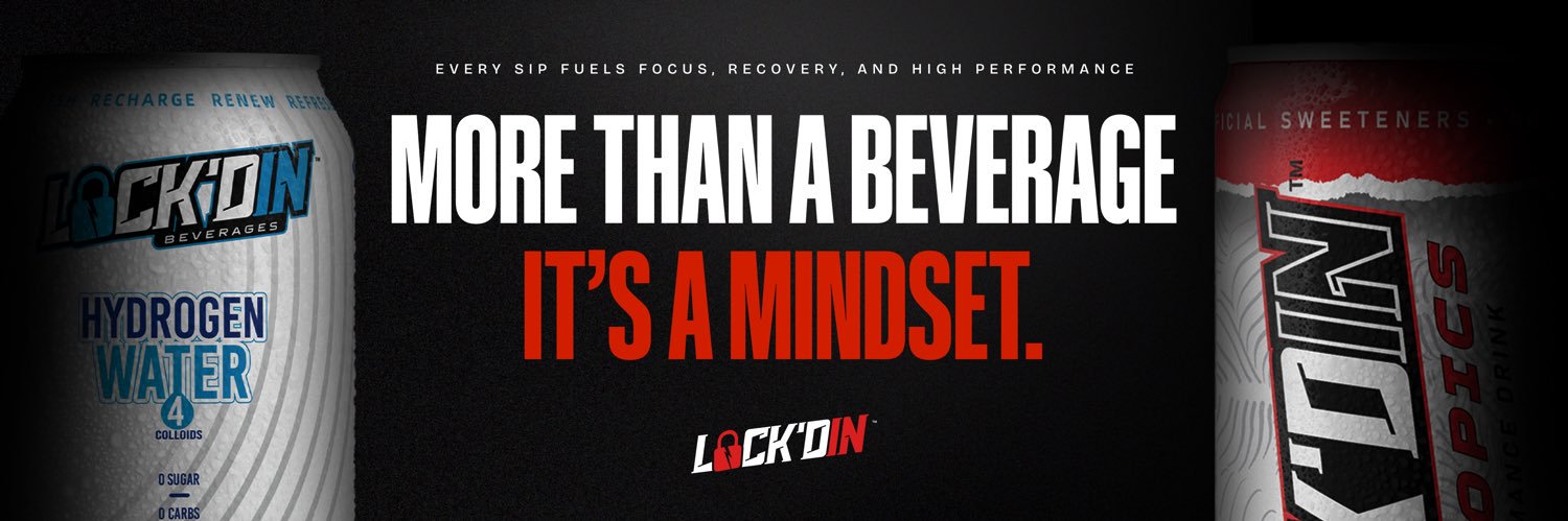 Lock'dIn Beverages's banner