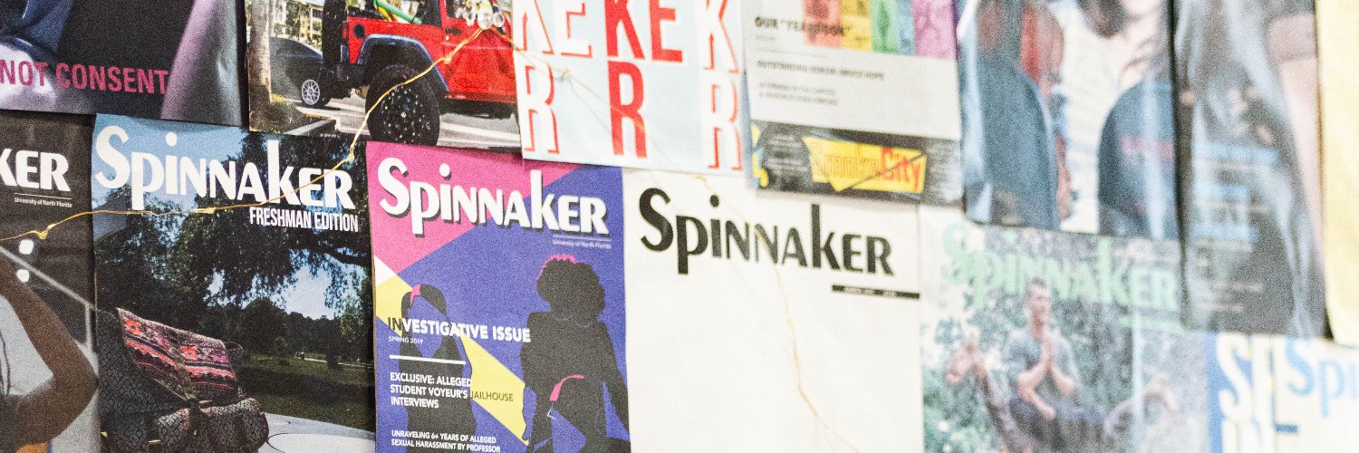 UNF Spinnaker banner