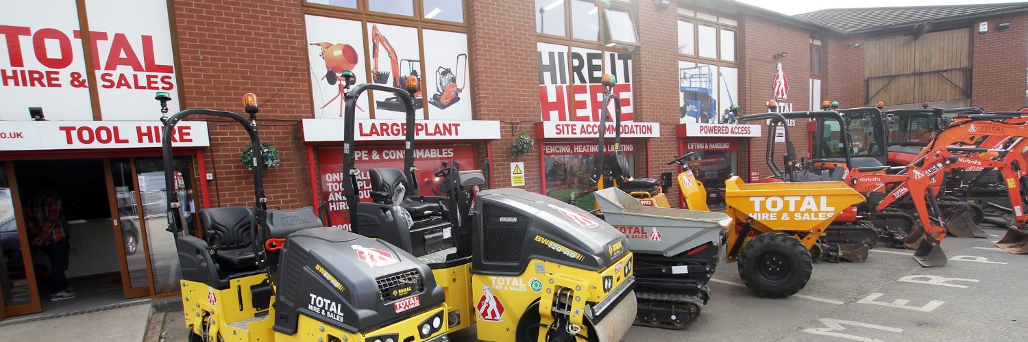 Total Hire and Sales banner